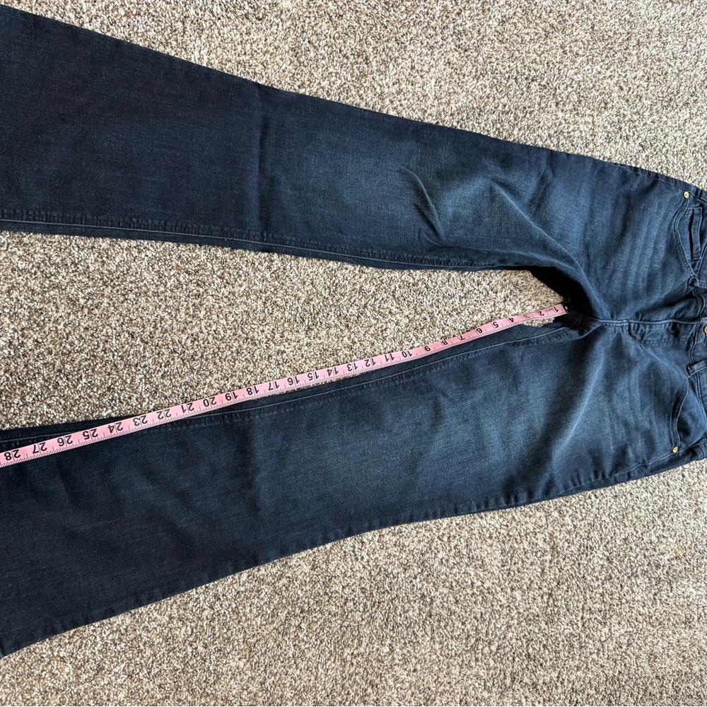 Democracy Indigo Denim Jeans Itty Bitty Bootcut - size 10 - Picture 2 of 5